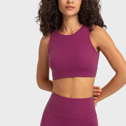 Ribbed Slim Fit Crop Top