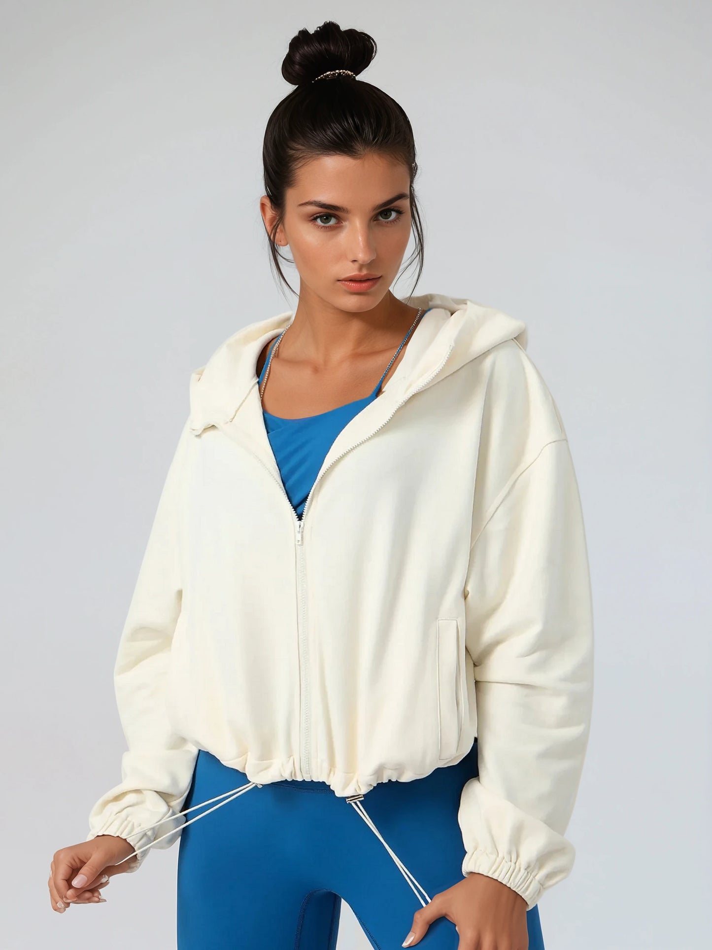 CozyHood Drawstring Jacket