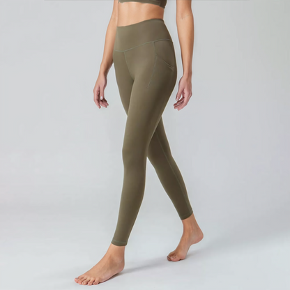 Strong Wrap Leggings with Side Pockets