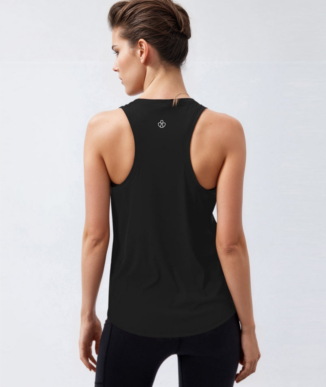 Loose & Stretchy Rib Lycra Tank Top