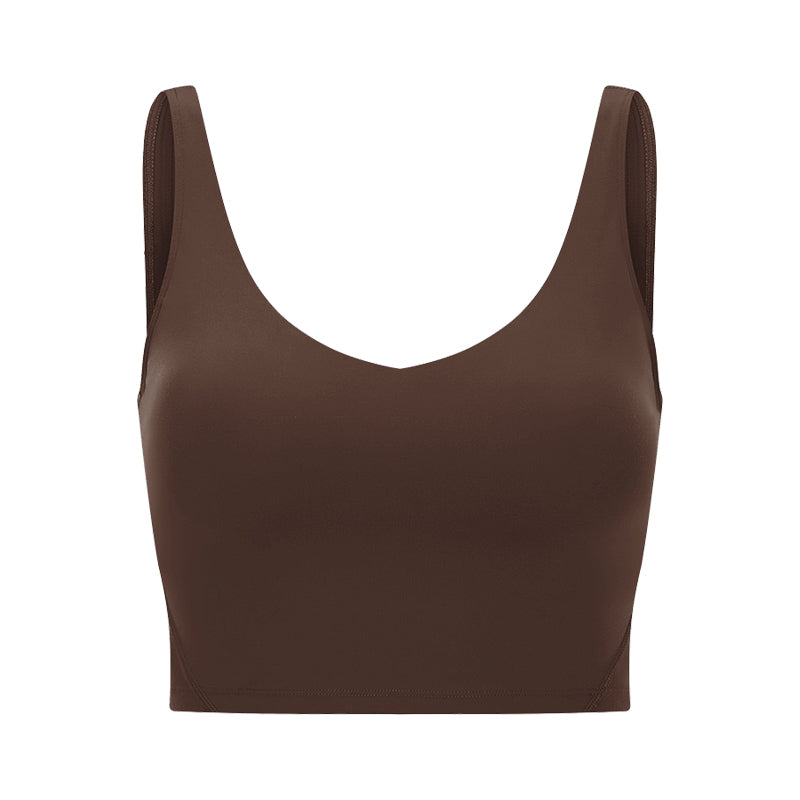 Everyday Crop V-Neck Crop Top