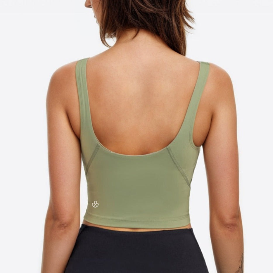 Everyday Crop V-Neck Crop Top