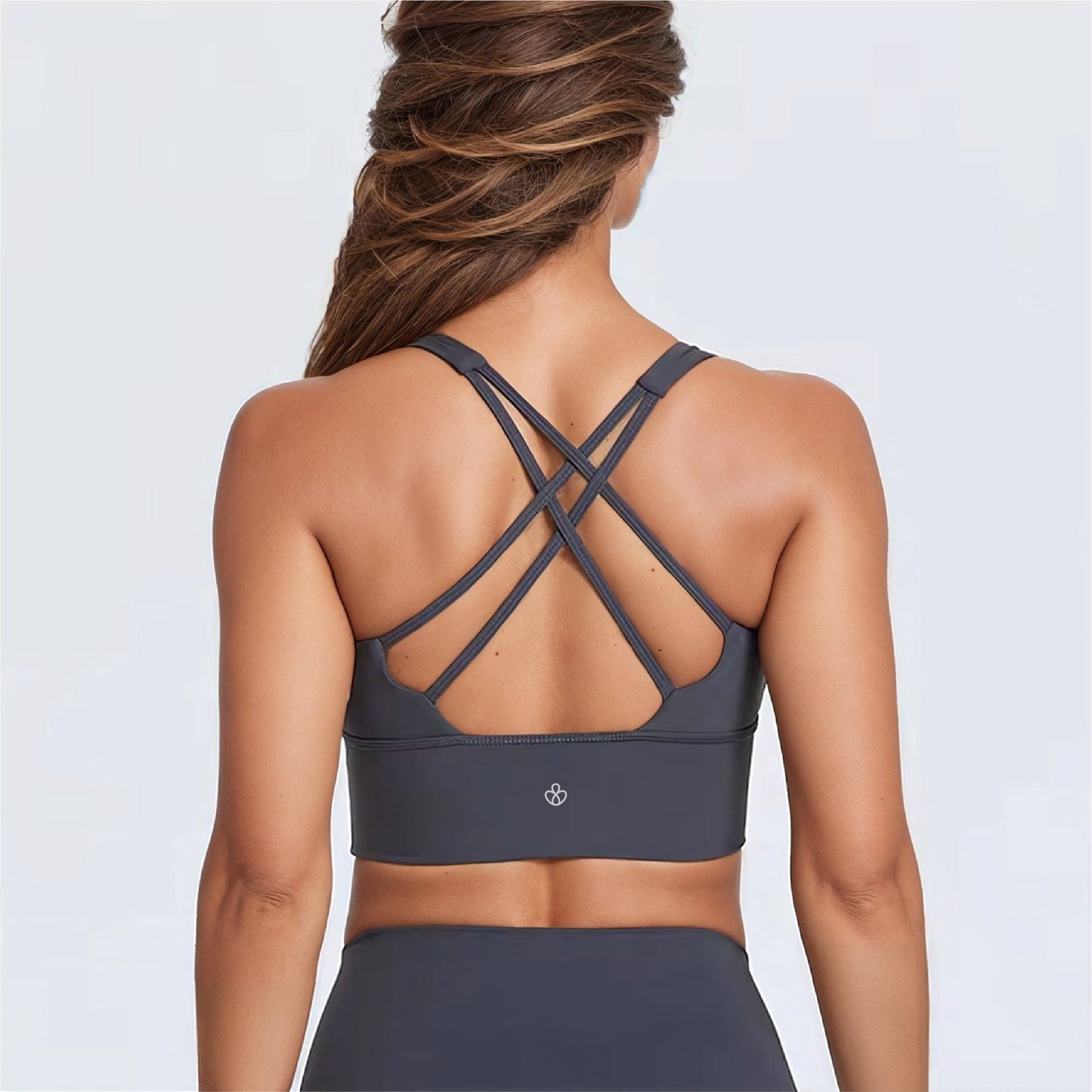 Double Cross-Back Strap Yoga Top