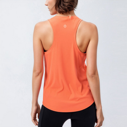 Loose & Stretchy Rib Lycra Tank Top