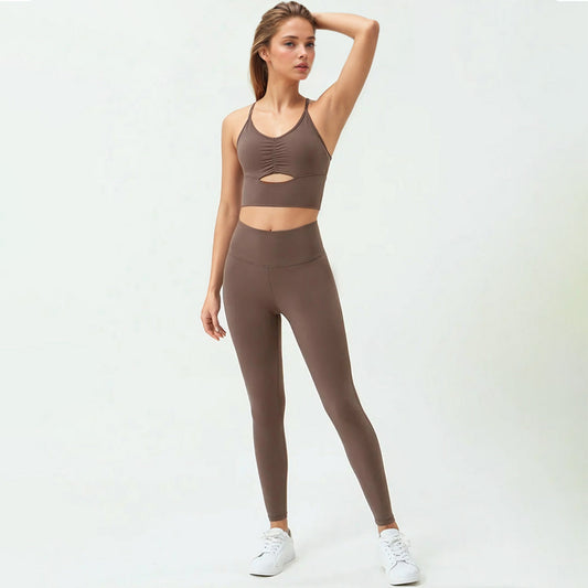 Lycra® High-Rise Yoga Leggings