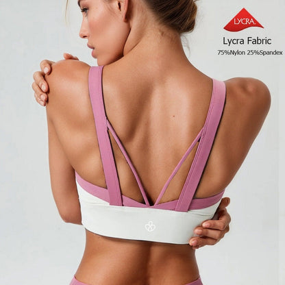 Colorblock FlexFit Lycra® Sports Bra