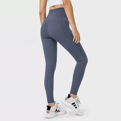 High Waist V-Waist Pocket Leggings